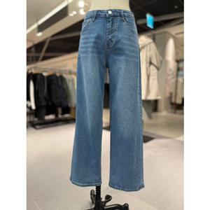 [코데즈컴바인] (CKA-DP006W2Z) 연청 하이웨스트 일자데님팬츠