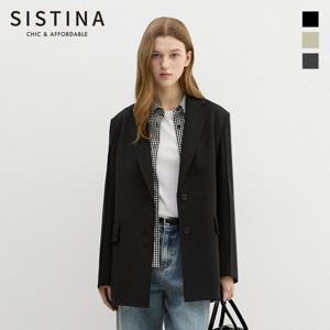 [SISTINA] 인기 루즈핏 싱글 자켓_AWWJKP11030