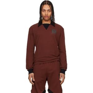 26 SS 올리 샤인더 남성 버건디 토템 폴로 셔츠 251077M212000