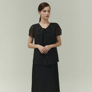 [25 S S] 잇미샤 오간자 반소매 블라우스 ITP4ZBL680