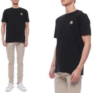 [몽클레어(패션잡화)]25SS 남성 로고 패치 반팔티셔츠 3 PACK (8C00026 829H8 999 2