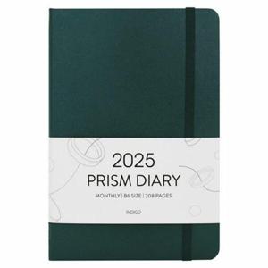 [인디고] 2025 프리즘 B6 먼슬리 다이어리 (날짜형, 32절, 월간) - 포레스트