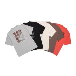 내셔널지오그래픽 N252UTS991 크로우 유니 COOL MAX 바르셀로나 그래픽 세미오버핏 반팔티셔츠 5