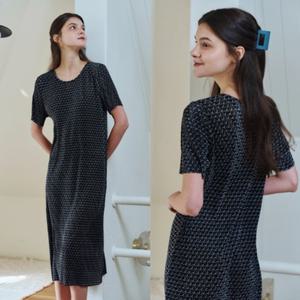 여성 가볍고 편안한 홈웨어 원피스 VEV3921L