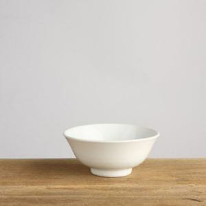 이천도자기 떡살백자 나팔공기 12.5cm 그릇 식기 밥공기 도자기공기 도기그릇 주물럭토기 가정용밥그릇 도