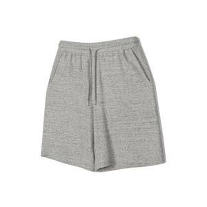 [노티그] 코튼100 테리원단 하프팬츠 그레이