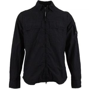 CP컴퍼니 렌즈 셔츠 자켓 11CMSH249A 999 블랙