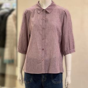 [벨리시앙]벌룬 슬리브 턱 린넨 재킷 JK4208