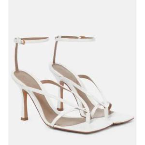 보테가베네타 Stretch 레더 샌들 P00463768