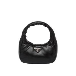 프라다 소프트 패딩 나파 레더 미니백 블랙 1BA384-2DYI-F0002