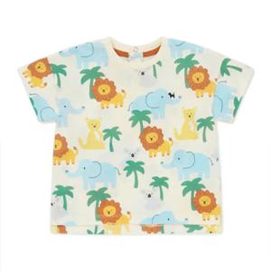 [블루독베이비8] SS25 애니멀 정글 반팔 티셔츠A   HJ (4531433206) (BLUEDOG BABY 유아 출산 백일 선물 도