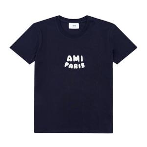 AMI UTS075 726 4011 PARIS FRANCE 크로셰 공용 반팔티