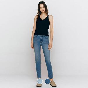 [지오다노/본사] 415546 여 LW 슬림 스트레이트 쿨 데님