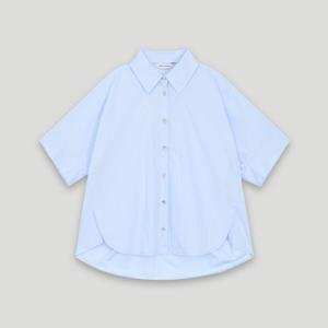 [코데즈컴바인] 돌먼 반소매 카라 블라우스 (CKB-BL502W4)