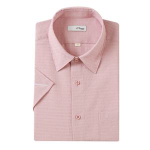 (듀퐁)25년 SS 신상 -SE5MM11HS124SPK(핑크)- 일반핏 써커 반팔셔츠