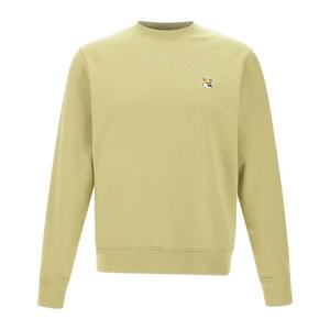 메종키츠네 폭스 헤드 맨투맨 캔버스 LM00301KM0001 P357