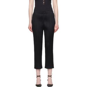 26 SS 이세이미야케 여성 블랙 먼슬리 컬러 메이 슬랙스 252941F087003