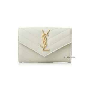 [생로랑] SS25 여성 스몰 마틀라세 반지갑 414404 BOW01 9207