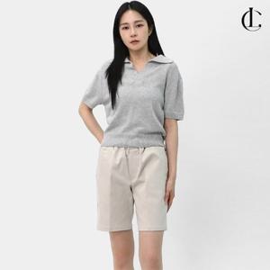 엘케이트 여자 반바지 스판 여름바지 밴딩 코튼 숏팬츠 L45P001