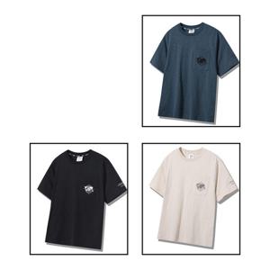 [지프](공용)   슬럽 패치포켓   반팔티셔츠 JQ3TSU227