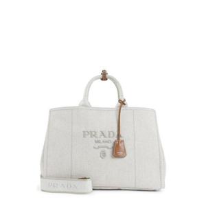 프라다 로고 자수 탑 핸들 백 2VG131VOOO2CX9 F0018NATURALE TP943947669