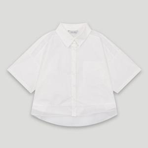 [코데즈컴바인] 카라넥 배색 블라우스 (CKB-SH006W6)