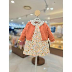 [아가방]MARIO미나플로럴 원피스세트(가디건) 01S524058