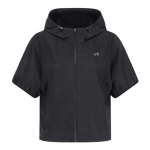 [마스터바니에디션] 여성 글로시 스트링 반팔 후드 점퍼(421E3JP102)