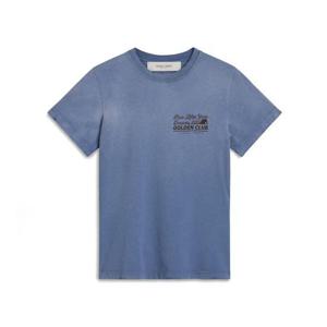 골든구스 반팔 티셔츠 GWP02322P002124 50270 CHINA BLUE