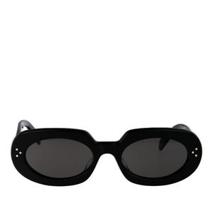 셀린느 블랙 오벌 다크 렌즈 선글라스 CL40276U 01A 54