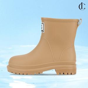 엘케이트 여성 레인부츠 방수신발 미들기장 장마철 패션장화 LSS518