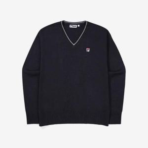 [휠라] TAG가 169,000원 F-BOX 컬렉션 V넥 니트 스웨터(FS2STF3392X_INA)