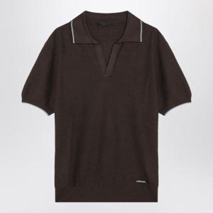 프라다 반팔 티셔츠 UMF008OOO16XU F0192 BROWN