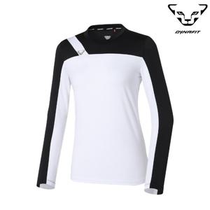 다이나핏 여성 스포티 이중지 소재 볼드 기능성 긴팔 티셔츠 YWU22217W2