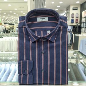 [레노마셔츠]마혼방 더블 스트라이프 슬림핏 긴소매RMLSL1151NYC