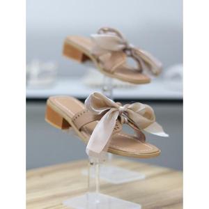바이로쏘 세이브존06 리본 뮬 샌들 (BY)25S12J668BJ3