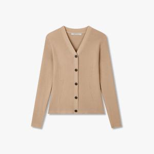 [보브]브이넥 슬림 골지 가디건7155450012