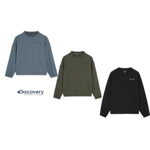 [디스커버리키즈]키즈 에센셜 우븐 맨투맨DKTR22054 택 1