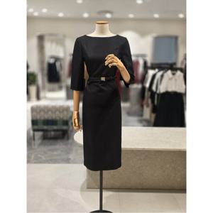 모조 모조에스핀 보트넥 슬림핏 원피스 (J253XSE001)