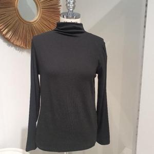 르피타 HC06 골지 반목 티셔츠(블랙) L254BTSA52