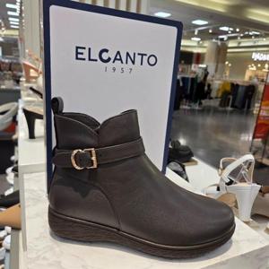 엘칸토 HC06 여성양가죽. 몰드 컴포트3.5cm 털기모 앵클부츠 LCWA26U54C