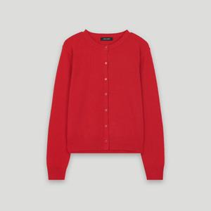 [코데즈컴바인] 라운드넥 하프 골지 니트가디건 (CKC-CD005W9)