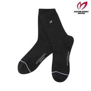 마스터바니  (411D3SC102) 남성 심볼 자수 중목 양말