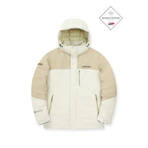 디스커버리패딩 AQS DMDJ7K046-BGS 남성 베르겐 고어 윈드스토퍼 구스다운 숏패딩