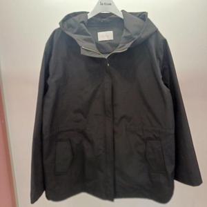 Latium HC06 국내생산 팔뚝품편한 훅집업 트렌치형 셔링 후드 하프 점퍼 T2533ct01B1