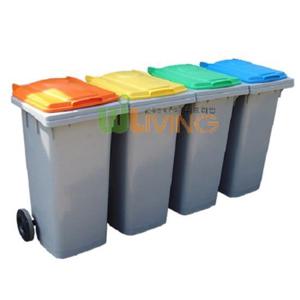 분리수거함(HDPE) (다용도함240L/일반형) 휴지통 쓰레기통 음식물분리수거 분리수거함 재활용쓰레기통