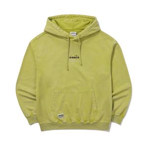 [디아도라]디아도라 가먼트워싱 후드티셔츠 LIME D5323LHD56-LMD