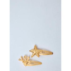 26 SS 생로랑 여성 카상드르 헤어 클립  sla0259056gld