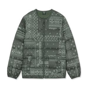 디스커버리패딩 XQD DMDJ7A036-KAL 남성 픽토르 페이즐리 구스다운 경량패딩