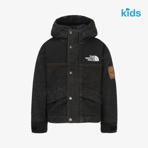 노스페이스 키즈 NJ3BR51S 그레이 노벨티 마운틴 자켓 데님후드점퍼